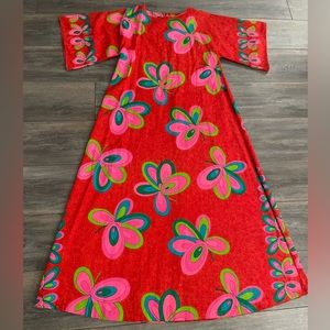 Vintage 70s Flower Dress